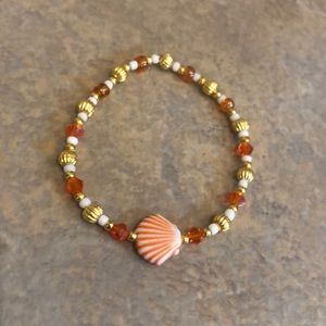 Kids seashell designer jewelry bracelet